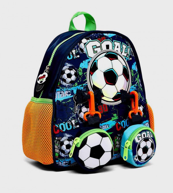 R&B  School Bags - Blue Backpacks