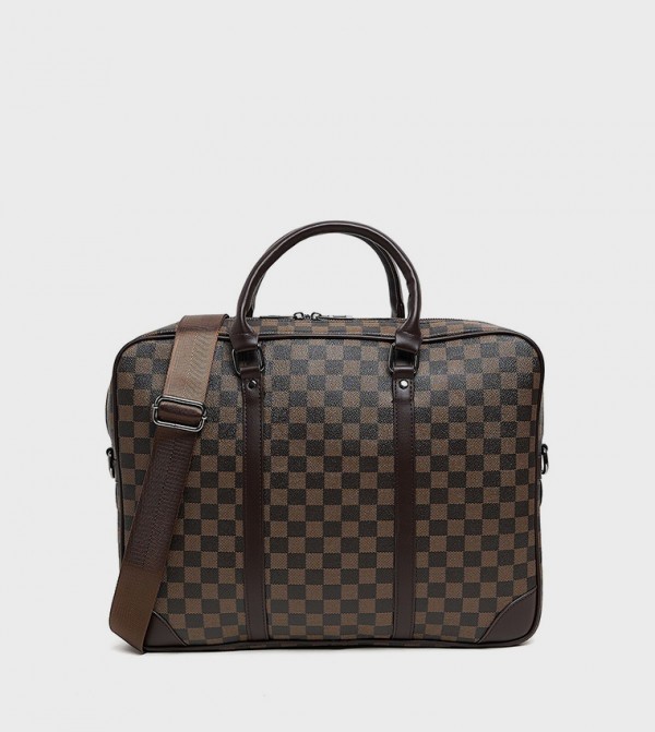R&B  Laptop Bags - Brown undefined