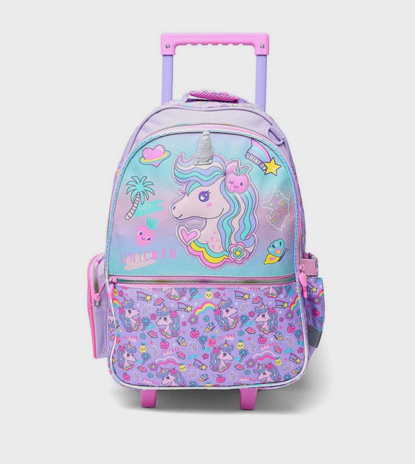 R&B  Trolley Backpack - Purple Trolley Backpack