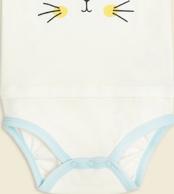 R&B  Onepiece & Bodysuits - White Rompers