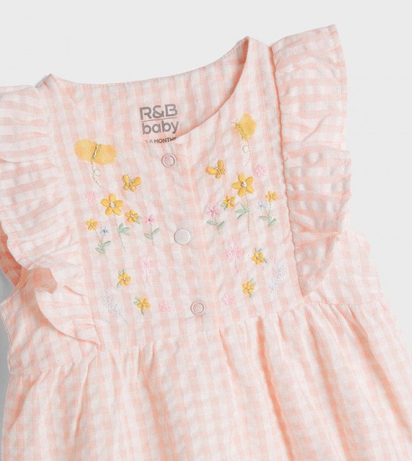 R&B  Onepiece & Bodysuits - Pink Rompers