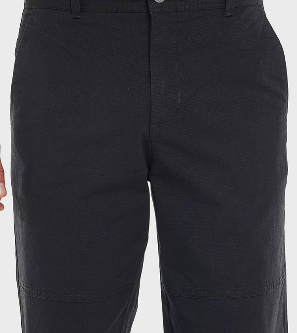 R&B Clothing - Black Casual Pants