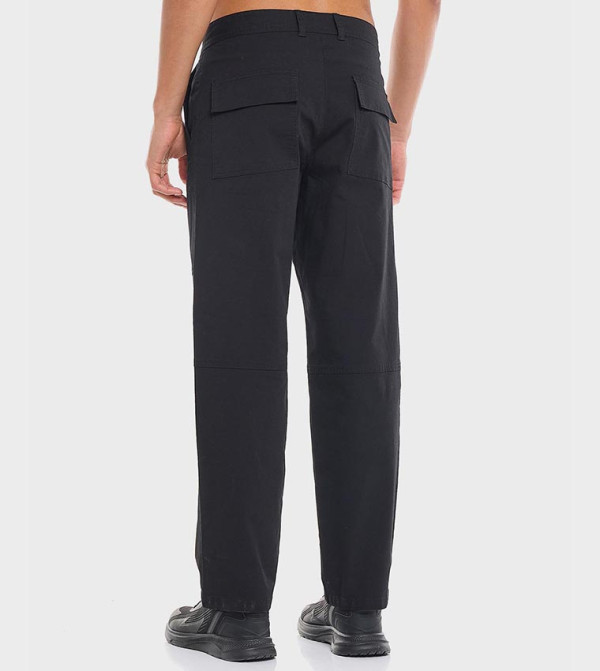 R&B Clothing - Black Casual Pants