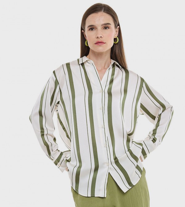 R&B  Clothing - Green Shirts