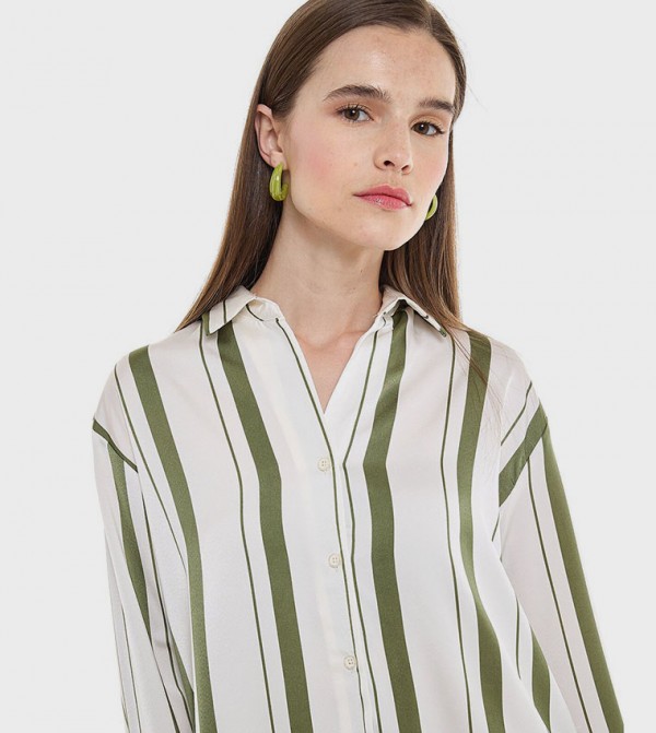 R&B  Clothing - Green Shirts