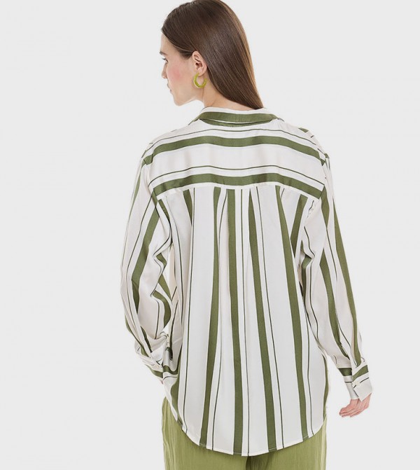 R&B  Clothing - Green Shirts