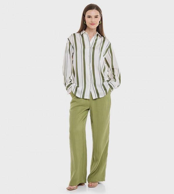 R&B  Clothing - Green Shirts