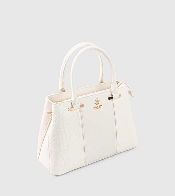Beverly Hills Polo Club  Satchel Bags - White Satchel Bags