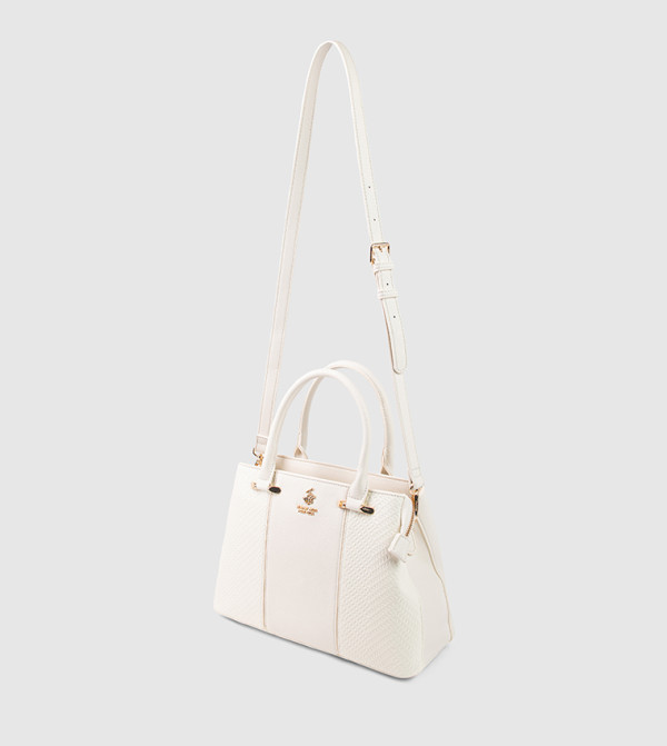 Beverly Hills Polo Club  Satchel Bags - White Satchel Bags