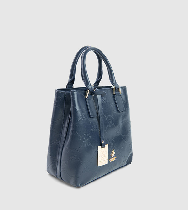 Beverly Hills Polo Club - Navy Tote Bags