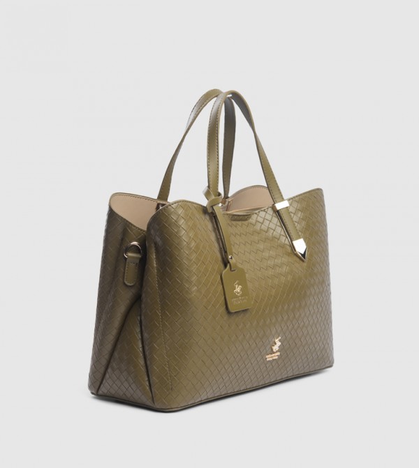 Beverly Hills Polo Club  Bags - Green Tote Bags