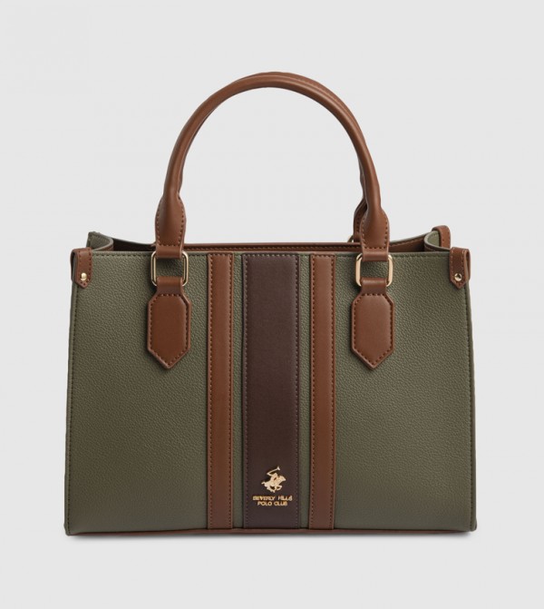 Beverly Hills Polo Club  - Olive Tote Bags