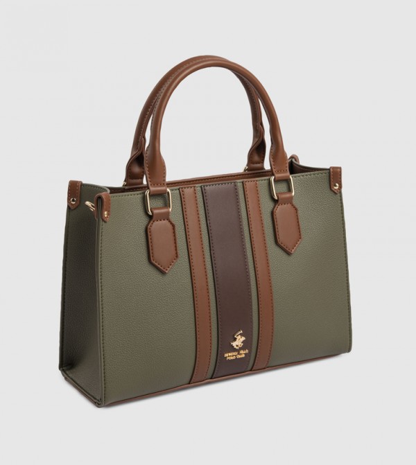Beverly Hills Polo Club  - Olive Tote Bags