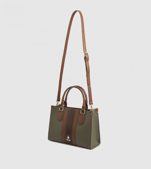 Beverly Hills Polo Club  - Olive Tote Bags