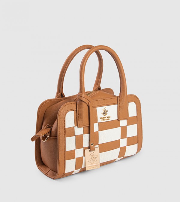 Beverly Hills Polo Club  - Tan Satchel Bags