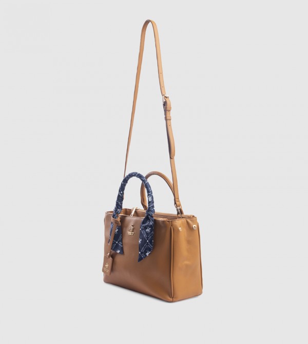 Beverly Hills Polo Club  Bags - Tan Satchel Bags