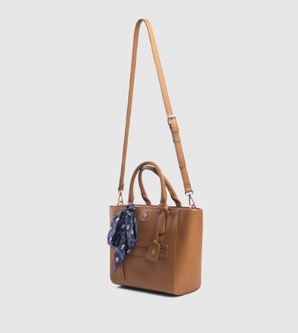 Beverly Hills Polo Club  Tote Bags - Tan Tote Bags