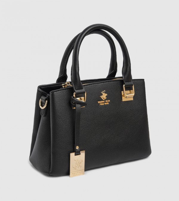 بيفرلي هيلز بولو كلوب  - أسود Satchel Bags