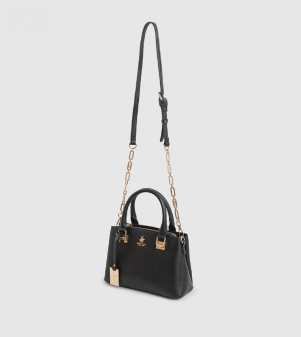 بيفرلي هيلز بولو كلوب  - أسود Satchel Bags