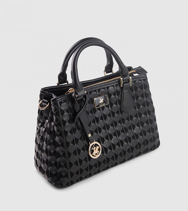 Beverly Hills Polo Club  Satchel Bags - Black Satchel Bags