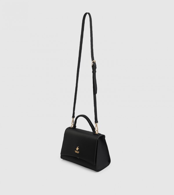 بيفرلي هيلز بولو كلوب  - أسود Handheld Bags