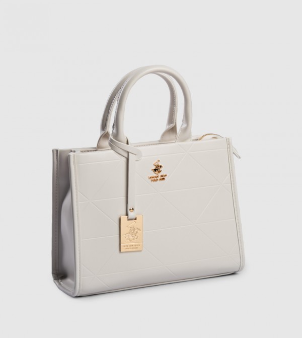 Beverly Hills Polo Club  - White Handheld Bags
