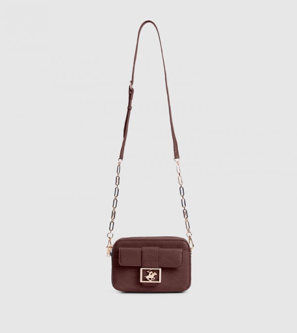 Beverly Hills Polo Club  Bags - Brown Cross Body Bags