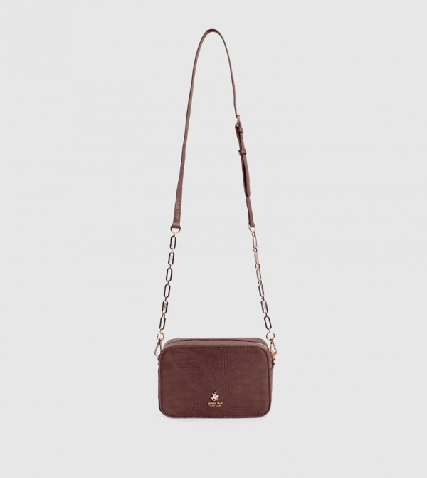 Beverly Hills Polo Club  Bags - Brown Cross Body Bags