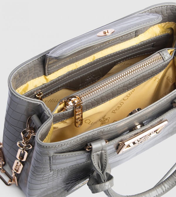 بيفرلي هيلز بولو كلوب  حقائب - رمادي Satchel Bags