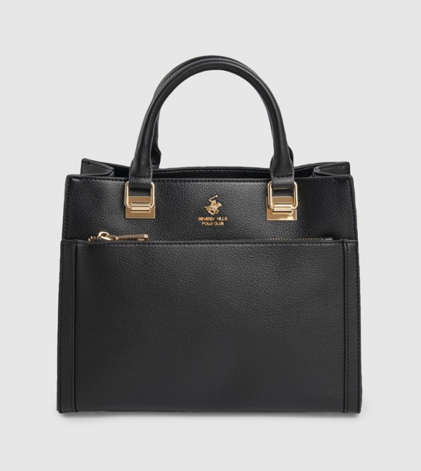 بيفرلي هيلز بولو كلوب  - أسود Satchel Bags