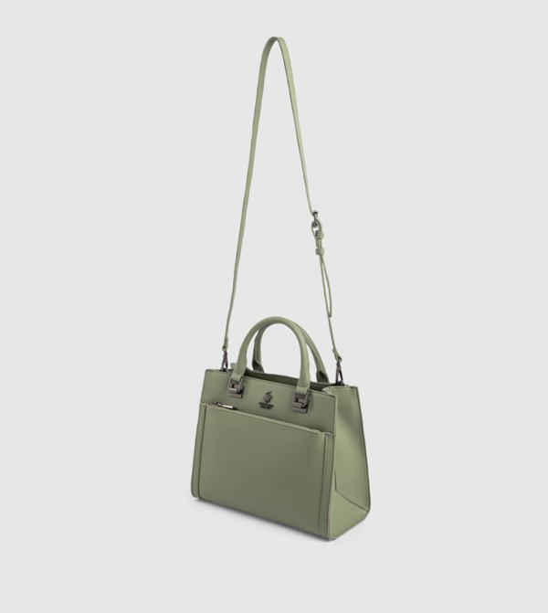 بيفرلي هيلز بولو كلوب  - أخضر Satchel Bags