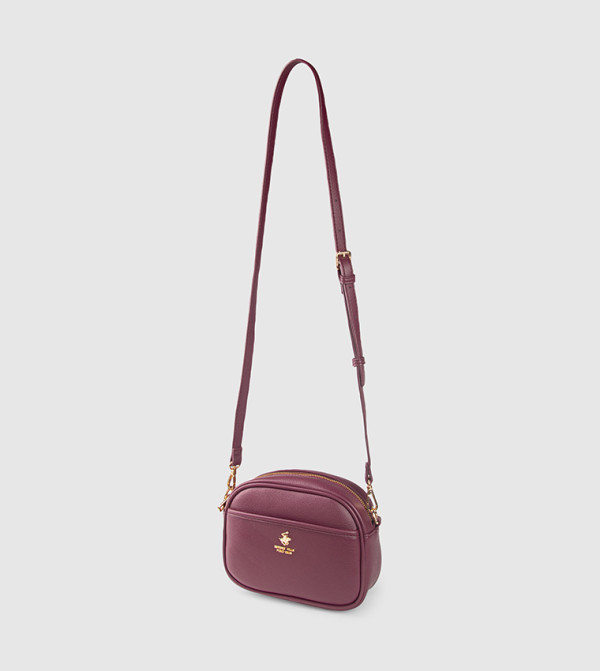 Beverly Hills Polo Club Beverly Hills Polo Club - Burgundy Cross Body Bags
