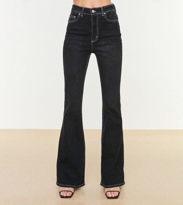 Trendyol  dd831b4f-3dfe-4bff-9299-4655949734af - Black Boyfriend jeans