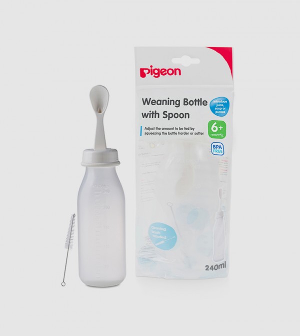 PIGEON Feeding - White Feeding Bottles & Teats, Accessories