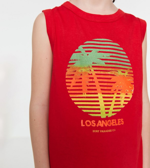 Trendyol  - Red Top & Shorts
