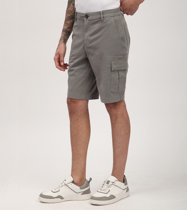 Beverly Hills Polo Club Beverly Hills Polo Club - Grey Cargo Shorts