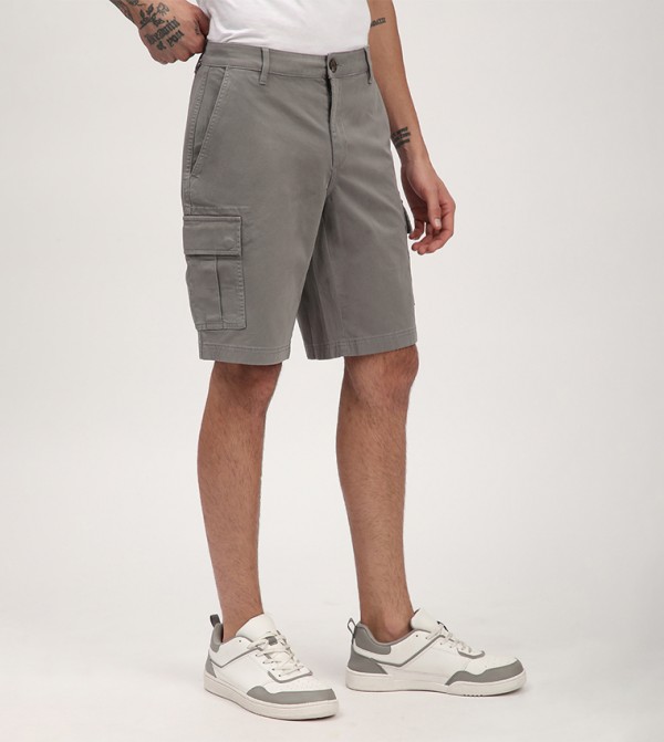 Beverly Hills Polo Club Beverly Hills Polo Club - Grey Cargo Shorts