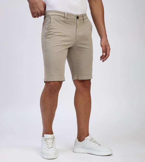 Beverly Hills Polo Club Beverly Hills Polo Club - Grey Chino Shorts