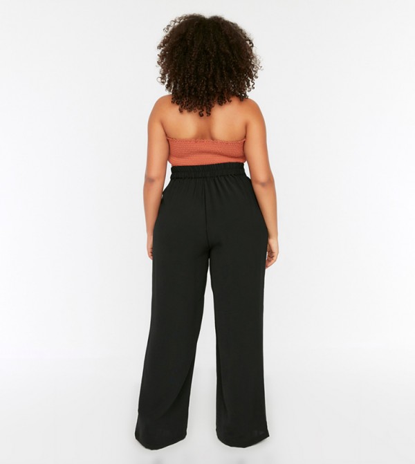 Trendyol Trendyol Plus Size - Black Pants