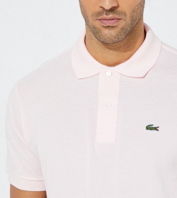 Lacoste Lacoste - Pink Polo T-shirts