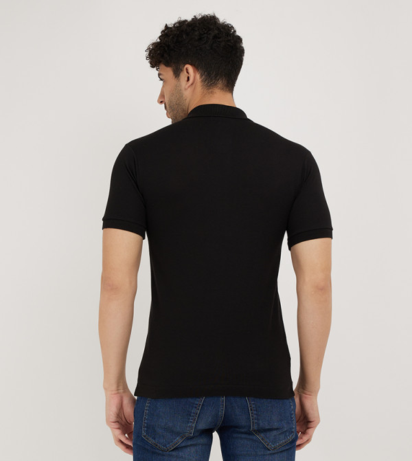 لاكوست لاكوست - أسود قمصان بولو