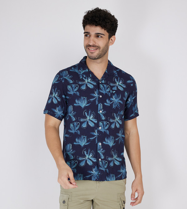 كابورال - كحلي قميص كاجوال