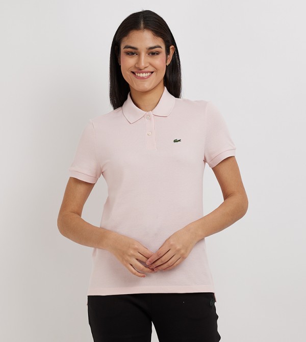 Lacoste Lacoste - Pink Polo T-shirts