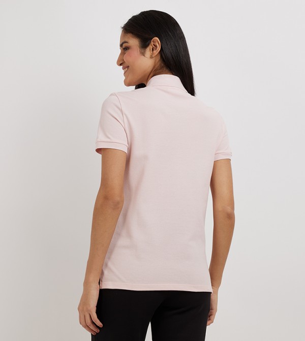 Lacoste Lacoste - Pink Polo T-shirts