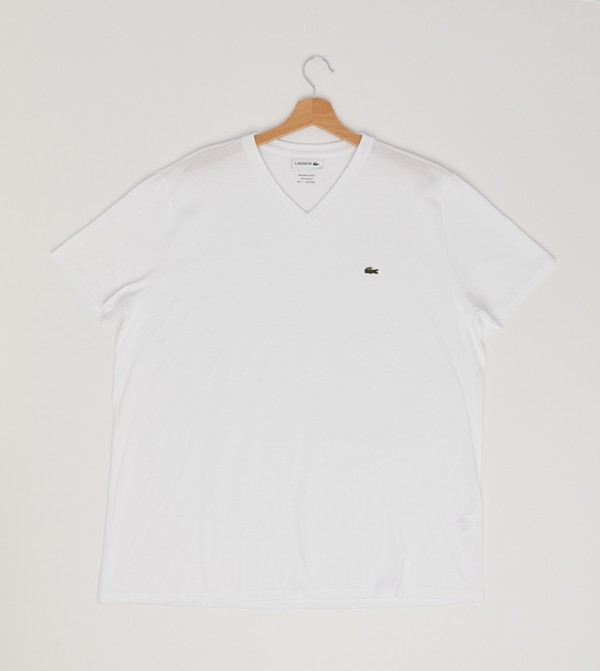 Lacoste Lacoste - White Casual T-Shirts