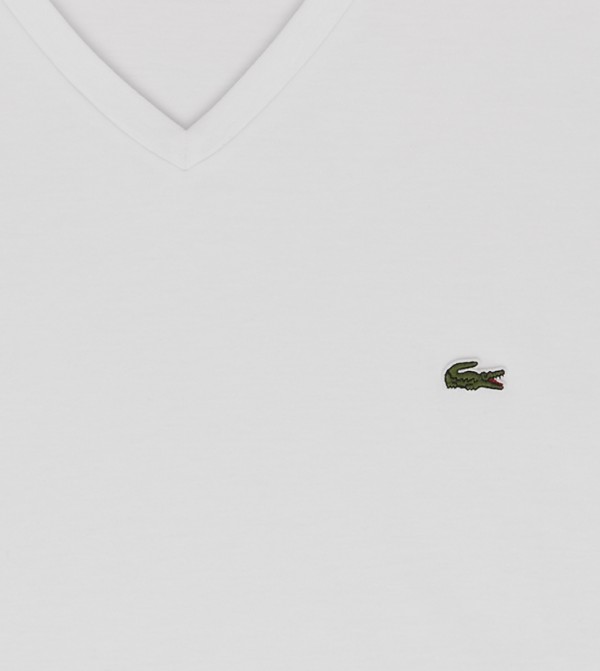Lacoste Lacoste - White Casual T-Shirts