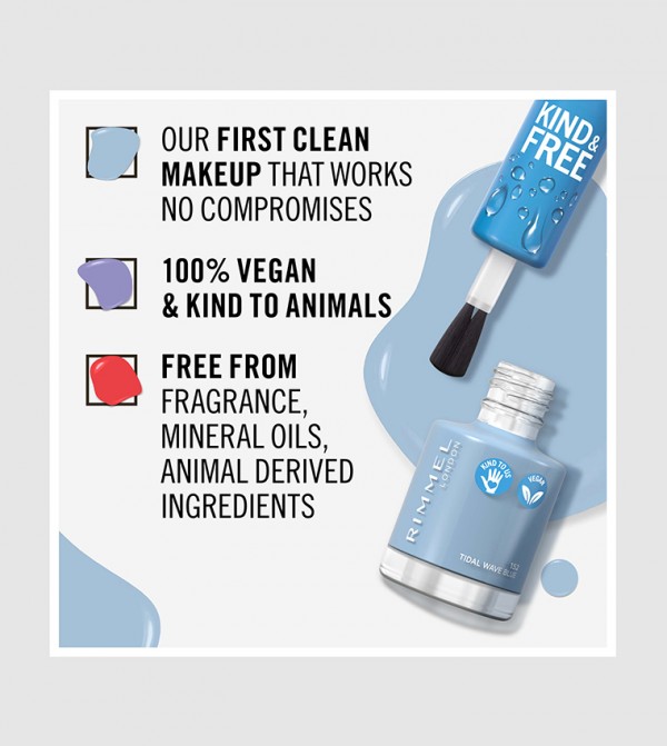 Rimmel London Beauty - Blue Nail Polish