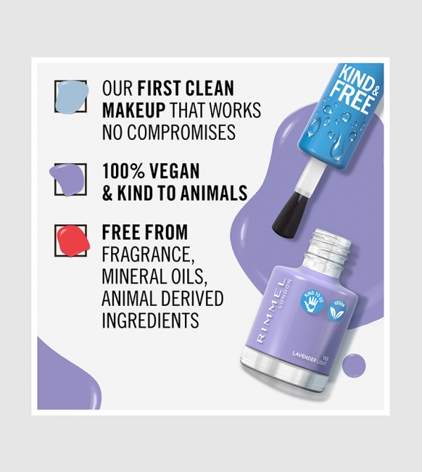 Rimmel London Beauty - Purple Nail Polish