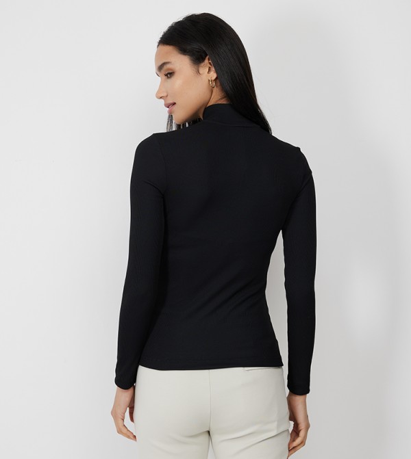Lacoste Lacoste - Black Tops & Blouses