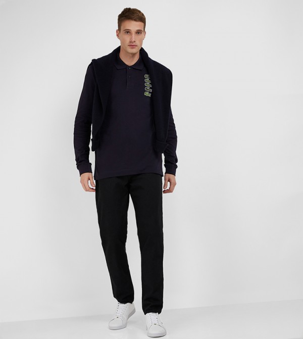 Lacoste Lacoste - Navy Polo T-shirts